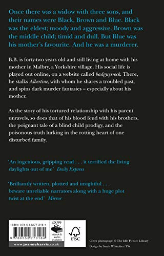 Blueeyedboy: the second in a trilogy of dark, chilling and witty psychological thrillers from bestselling author Joanne Harris - Retail Maharaj