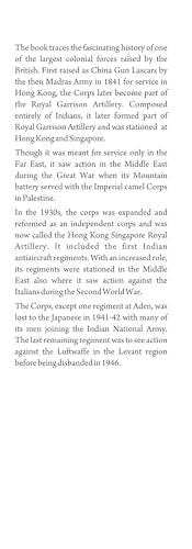 Forgotten: History of Hong Kong Singapore Royal Artillery - Retail Maharaj