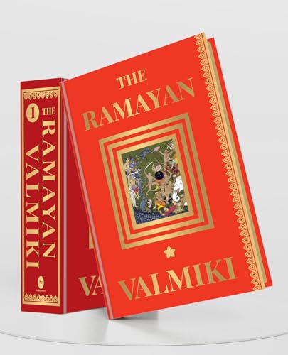 The Ramayan of Valmiki: Volume 1 & 2 (Deluxe Hardbound Edition) Boxed Set - Retail Maharaj