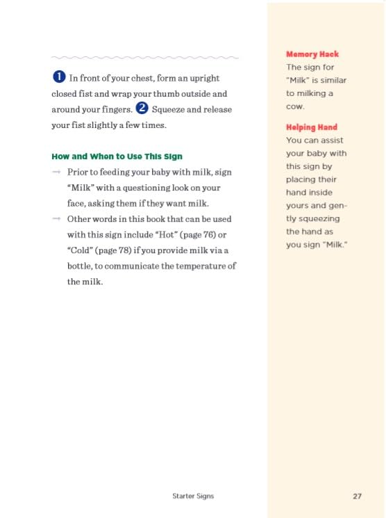 Learn to Sign with Your Baby: 50 Essential ASL Signs to Help Your Child Communicate Their Needs, Wants, and Feelings - Retail Maharaj