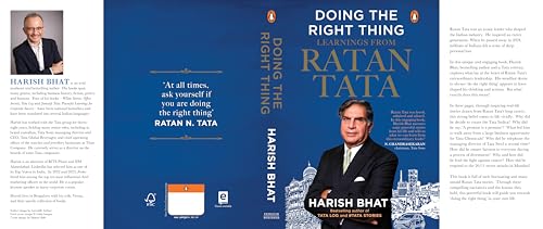Doing the Right Thing: Learnings from Ratan Tata | Leadership, Life Lessons and Vision | By the Bestselling Author of Tata Log and #Tatastories, Harish Bhat - Retail Maharaj