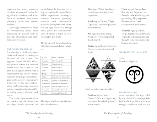 The Encyclopedia of Astrology: Gain Wisdom and Understanding with This Guide to the Constellations - Retail Maharaj