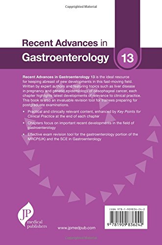 RECENT ADVANCES IN GASTROENTEROLOGY VOL.13 - Retail Maharaj
