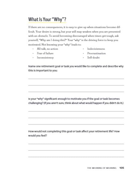 My Retirement, My Way: A Workbook for the Newly Retired to Create Meaning, Set Goals, and Find Happiness - Retail Maharaj