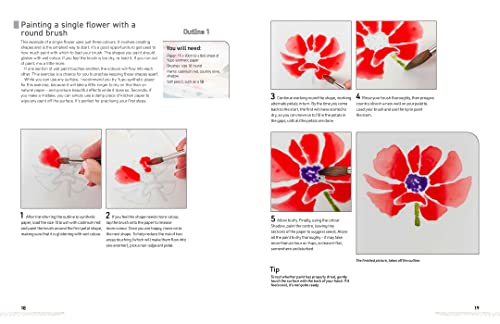 Watercolour Flowers for the Absolute Beginner - Retail Maharaj