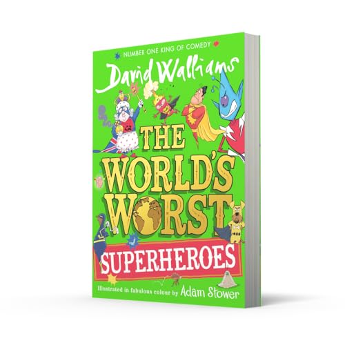 The World’s Worst Superheroes: A book by David Walliams - Retail Maharaj