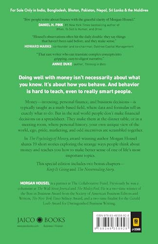 The Psychology of Money: Timeless Lessons on Wealth, Greed, and Happiness – Special Edition Includes 2 Bonus Chapters | Unlock Behavioural Secrets of Wealth | Transform Your Money Mindset - Retail Maharaj