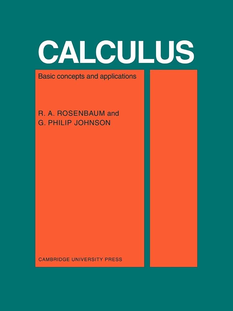 Calculus: Basic Concepts and Applications - Retail Maharaj