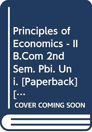 Principles of Economics-II, B.Com-I 2nd Sem. Pbi. Uni.