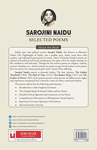 Sarojini Naidu: Selected Poems - Retail Maharaj