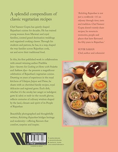 Relishing Rajasthan: Time-honoured Vegetarian Recipes from a Chef’s Home Kitchen - Retail Maharaj