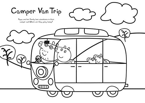 Peppa Pig: Peppa's Bumper Colouring Book: Official Colouring Book - Retail Maharaj
