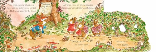 Peter Rabbit: Peter's Halloween Peek-a-BOO!: A lift-the-flap book (Peter Rabbit’s Peekaboo) - Retail Maharaj