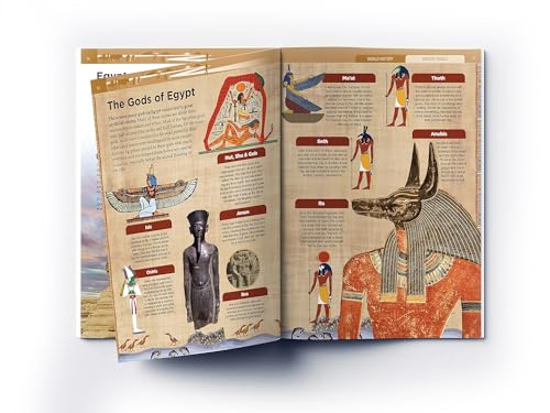World History - Collection of 6 Books : Knowledge Encyclopedia For Children (Box Set) - Retail Maharaj