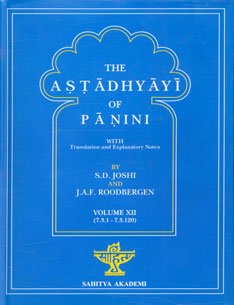 The Astadhyayi Of Panini With Translation Explanatory Notes vol Twelve - Retail Maharaj