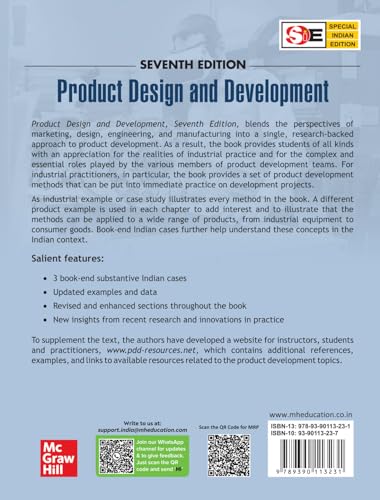 Product Design and Development | 7th Edition | Karl T. Ulrich, Steven D. Eppinger & Maria C. Yang - Retail Maharaj