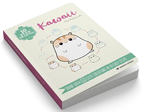 10 Step Drawing Kawaii: Draw Over 50 Cute Creations in 10 Easy Steps - Retail Maharaj