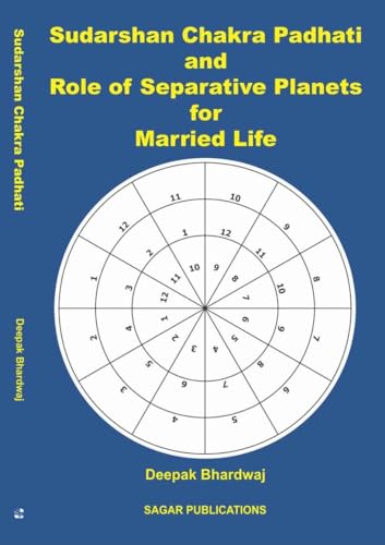 Sudarshan Chakra Padhati and Role of Separative Planets for Married Life The Original Book By Deepak Bhardwaj - (English Version) - Retail Maharaj
