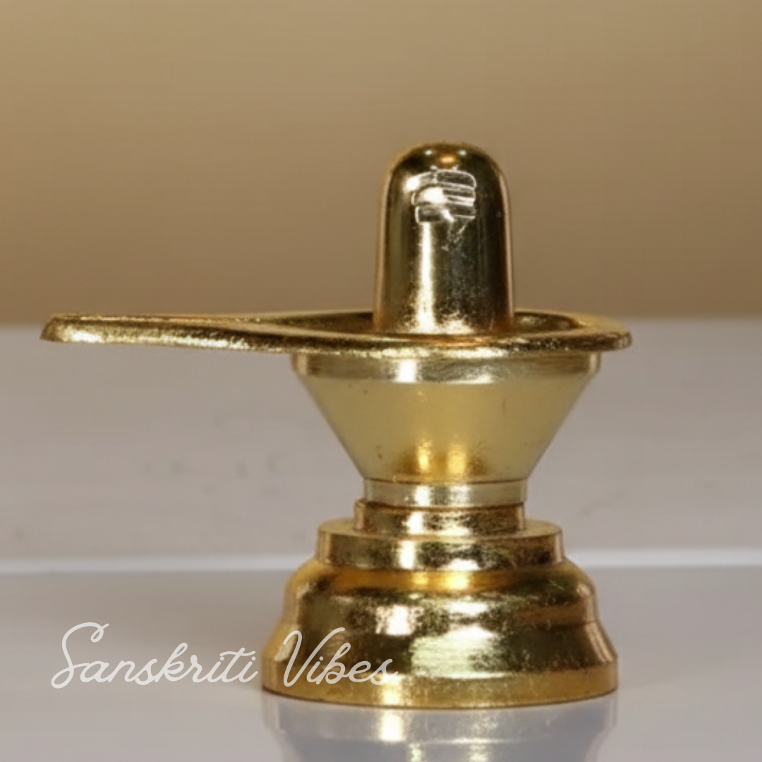 Metal Shivling Statue Aluminium Shiv Ling Idol Murti for Mandir Puja Meditation Spiritual Home Decor Showpiece 6 cm Handcrafted - Retail Maharaj