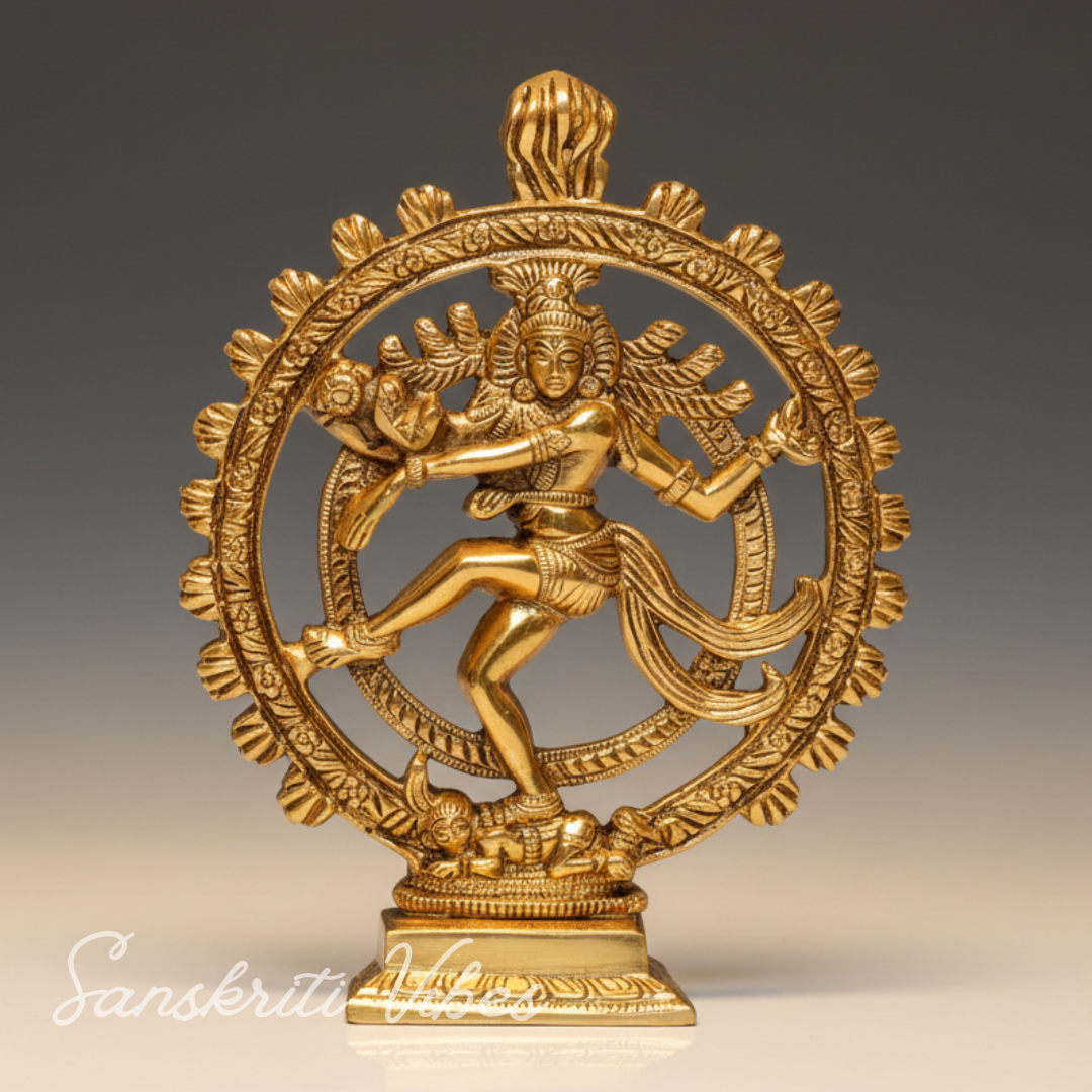 Shiva Idol Metal Statue for Home Decor Mandir Temple Puja Meditation Vastu Positive Energy Showpiece Handcrafted - Retail Maharaj