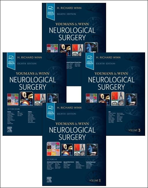 YOUMANS AND WINN NEUROLOGICAL SURGERY WITH ACCESS CODE 8ED 4 VOL SET (HB 2023) - Retail Maharaj