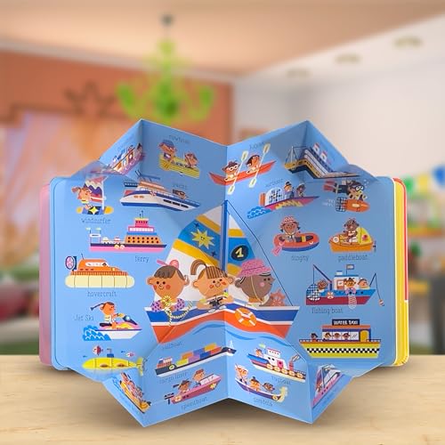 Pop Out Mega Pictures Pop Out Mega Pictures Vehicles (Pop-up Board Books) - Retail Maharaj