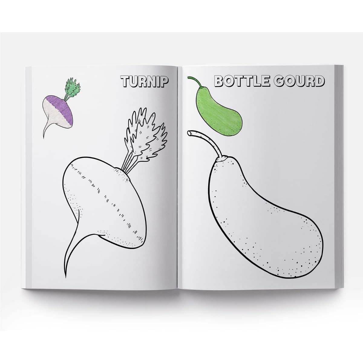Colouring Book of Vegetables: Creative Crayons Series - Crayon Copy Colour Books - Retail Maharaj