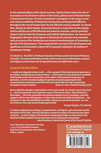 Humanism And the Culture of Renaissance Europe: 37 (New Approaches to European History) - Retail Maharaj