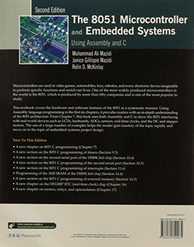 The 8051 Microcontrollers & Embedded Systems, 2e - Retail Maharaj