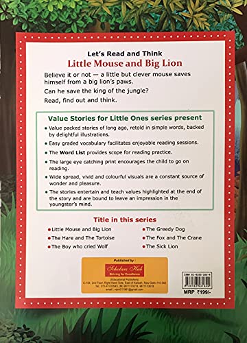 Value Stories.-Little Mouse & Big Lion. - Retail Maharaj