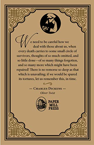Oliver Twist Charles Dickens Classic Novel, (Coming of Age, Orphan, Required Literature), Ribbon Page Marker, Perfect for Gifting - Retail Maharaj