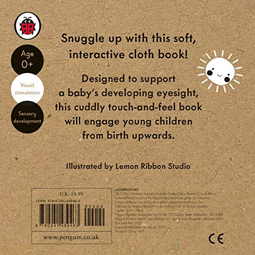 Baby Touch: My First Book: a black-and-white cloth book - Retail Maharaj