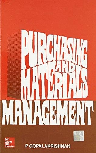 Principles of Material Management