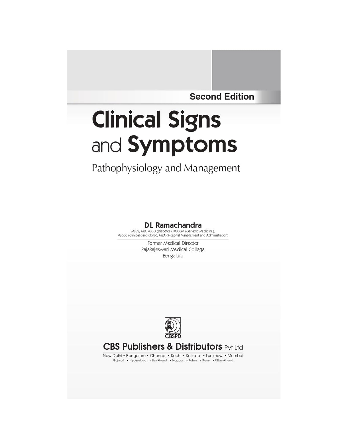 Clinical Signs and Symptoms 2/e, Pathophysiology and Management - 2025 - Retail Maharaj
