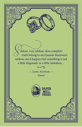 Emma, Jane Austen Classic Novel, (Coming of Age, Social Status, Marriage), Ribbon Page Marker, Perfect for Gifting - Retail Maharaj