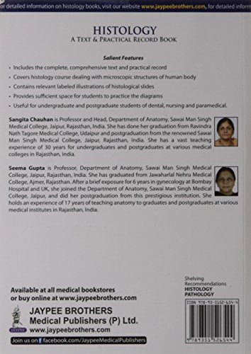 HISTOLOGY:A TEXT & PRACTICAL RECORD BOOK - Retail Maharaj
