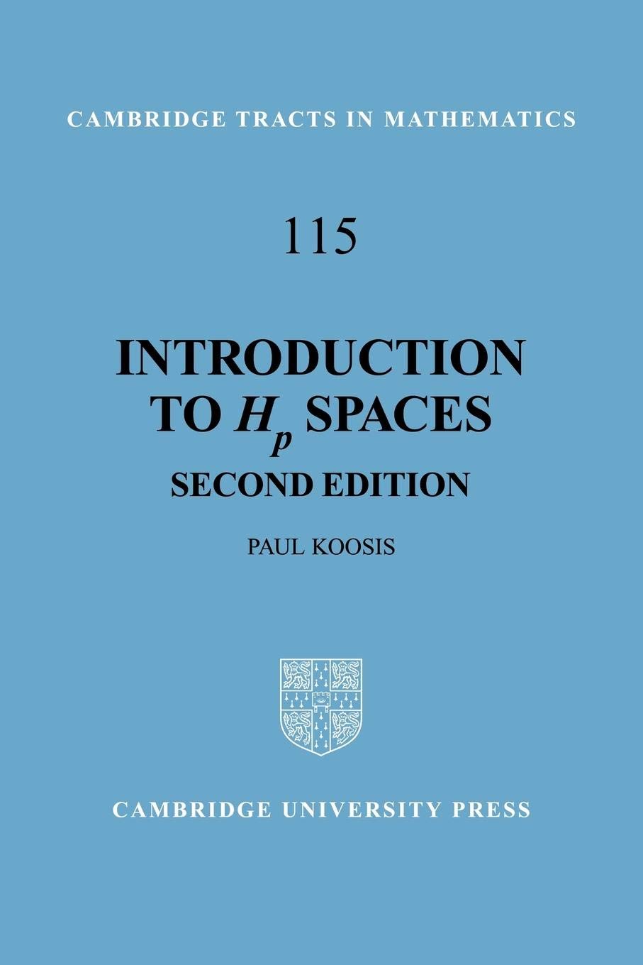 Introduction to Hp Spaces: 115 (Cambridge Tracts in Mathematics) - Retail Maharaj