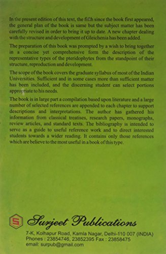 INTRODUCTION EMBRYOPAHTA PTERIDOPHYTES VOL. II - Retail Maharaj