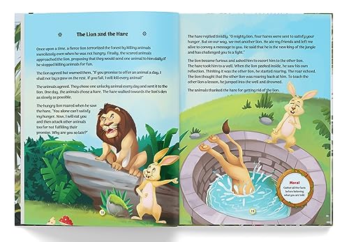 101 Tales The Great Panchatantra Collection - Collection of Witty Moral Stories For Kids For Personality Development (Hardback) - Retail Maharaj