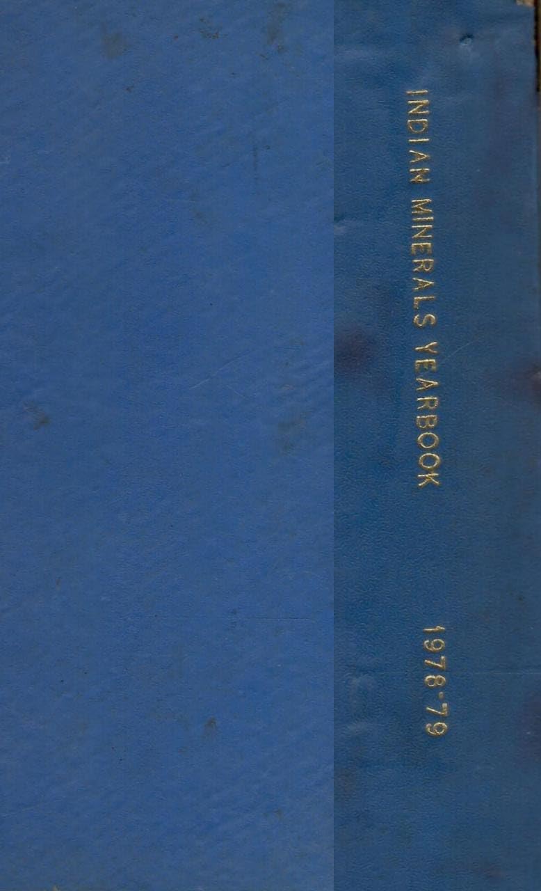 Indian Minerals Yearbook 1978 And 1979