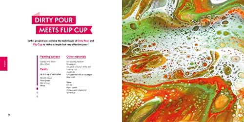 Acrylic Paint Pouring: 16 Fluid Painting Projects & Creative Techniques - Retail Maharaj