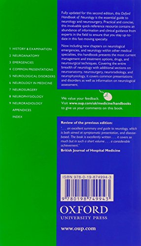 OXFORD HANDBOOK OF NEUROLOGY 2E - Retail Maharaj