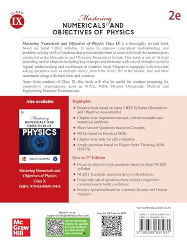 Mastering Numericals and Objectives of Physics Class IX | 2nd Edition | Stalin Malhotra - Retail Maharaj