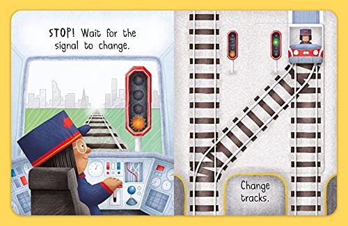 Busy Day: Train Driver: An action play book - Retail Maharaj