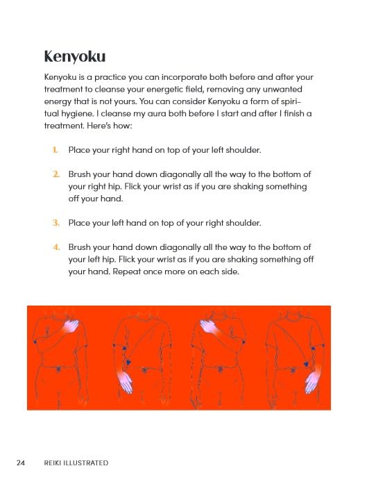 Reiki Illustrated: The Visual Reference Guide of Hand Positions, Symbols, and Treatment Sequences for Common Conditions - Retail Maharaj