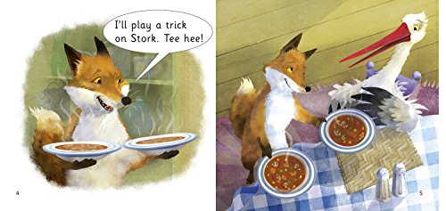 The Fox And The Stork: Band 02A/Red A Puttock, Simon; Teggle, Milly And Moon, Cliff (Collins Big Cat) - Retail Maharaj