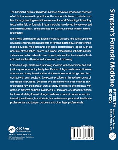 SIMPSONS FORENSIC MEDICINE 15ED (PB 2026) - Retail Maharaj
