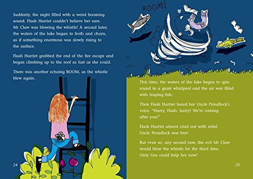 Flash Harriet and the Loch Ness Monster: Band 13/Topaz (Collins Big Cat) - Retail Maharaj