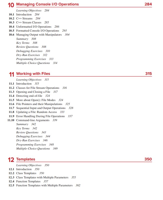 Object Oriented Programming with C++ | 8th Edition | E Balagurusamy | 150+ MCQs | 100+ Dry Run Exercises | 90+ Interview Questions | ANSI C++ - Retail Maharaj
