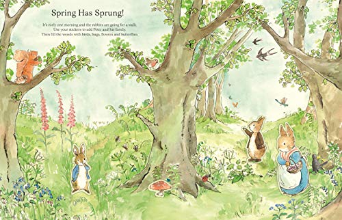 Peter Rabbit Hop, Skip, Stick Sticker Activity - Retail Maharaj